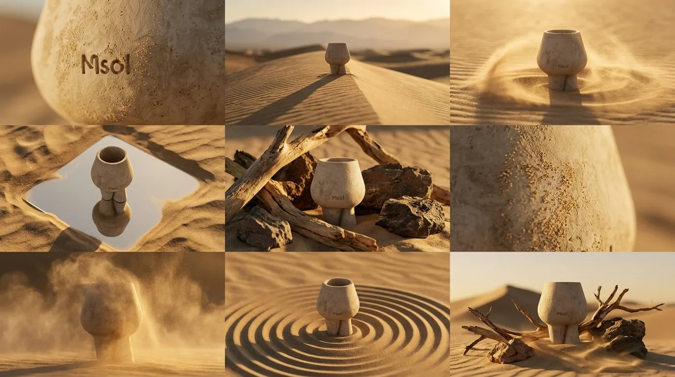 AI产品棚拍氛围图案例预览